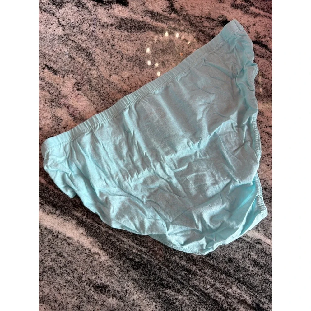 Papi Mens Cotton Briefs Light Blue Underwear XL RN 100138